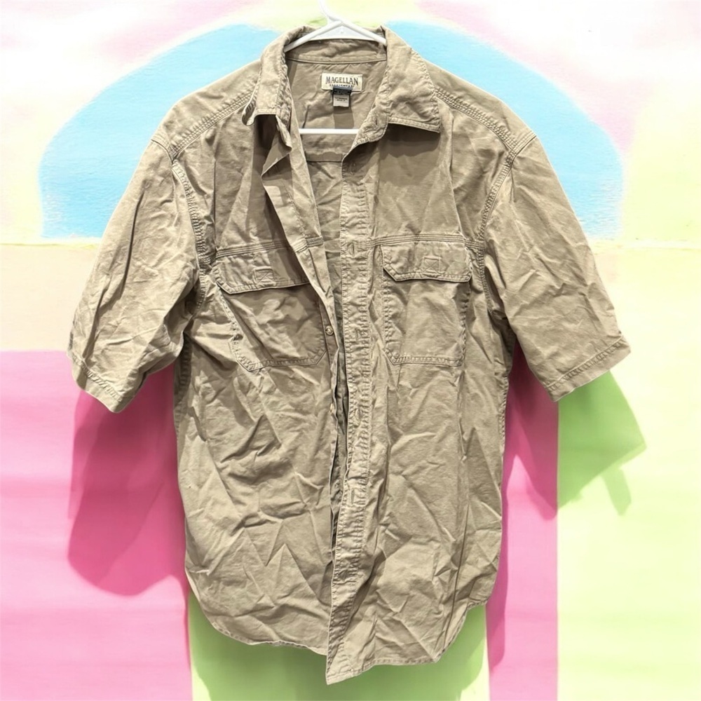 Magellan sports wear button up MEDIUM